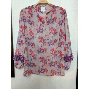MISA Los Angeles floral top for women small